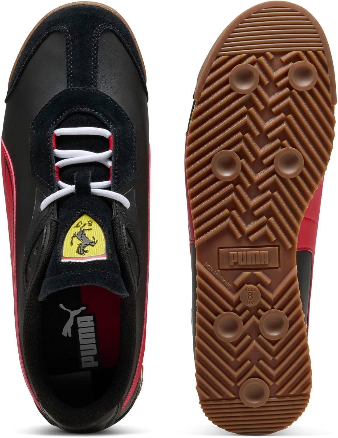 image:imagePuma Mens Scuderia Ferrari Roma ShoesPuma Blackrosso Corsa