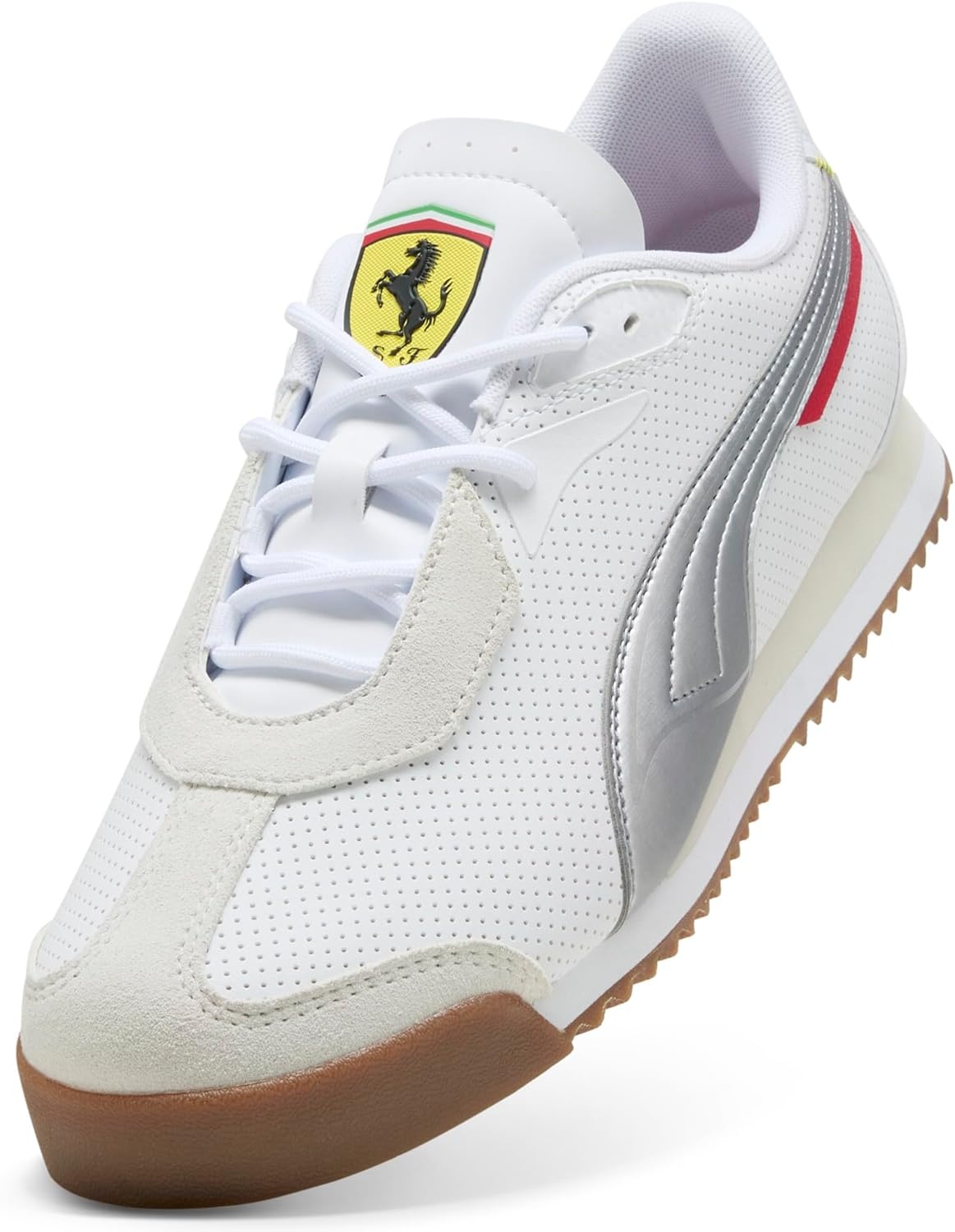 image:imagePuma Mens Scuderia Ferrari Roma ShoesWhiteaged Silver Ah25