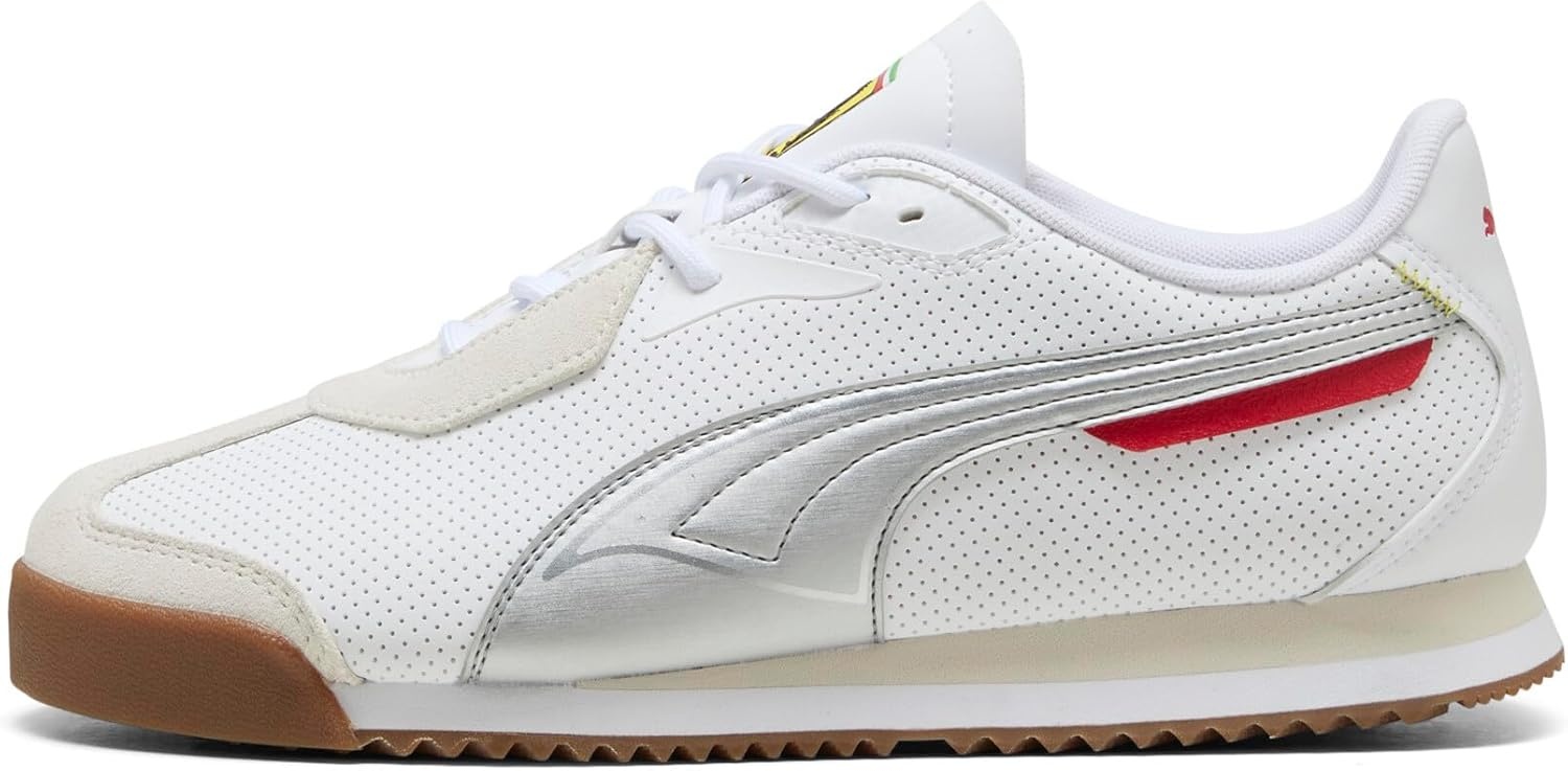 image:imagePuma Mens Scuderia Ferrari Roma ShoesWhiteaged Silver Ah25
