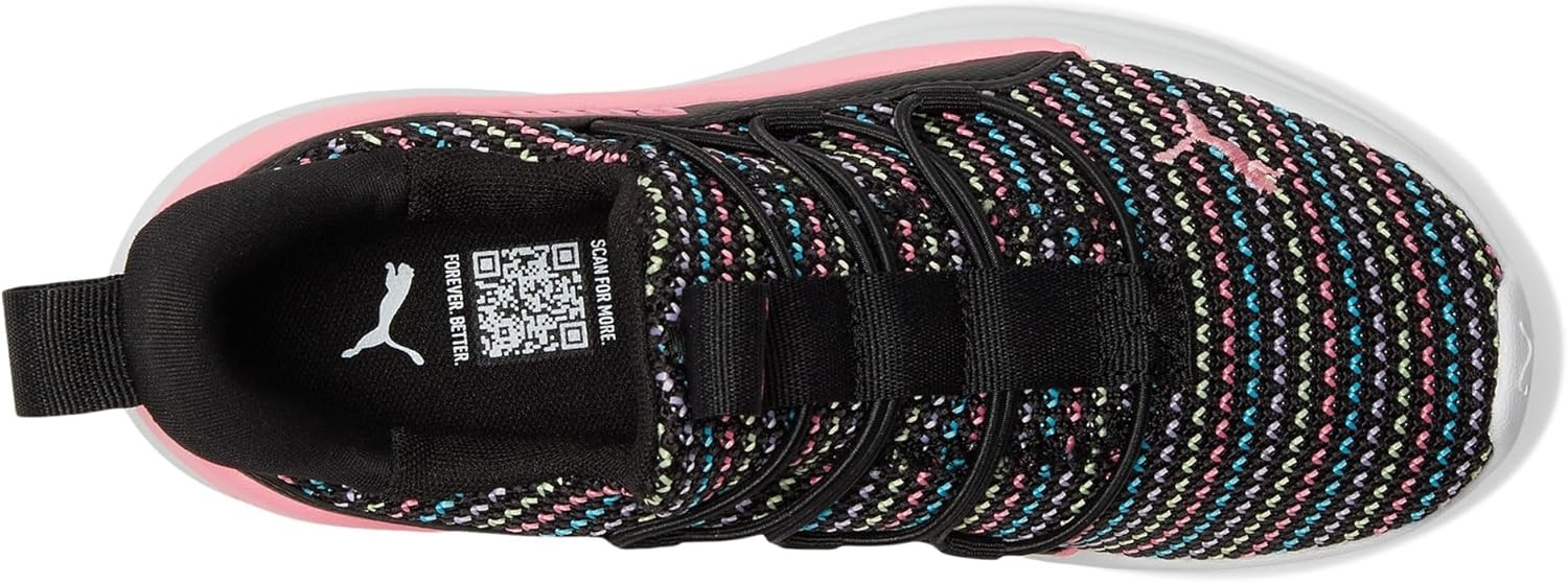 image:imagePuma UnisexChild One4all Slip onBlackFast Pink 1