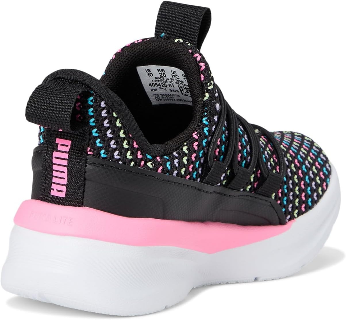 image:imagePuma UnisexChild One4all Slip onBlackfast Pink Ah25