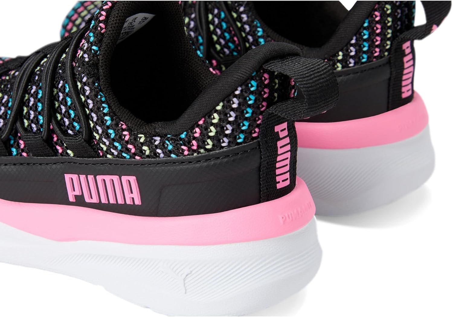 image:imagePuma UnisexChild One4all Slip onBlackfast Pink Ah25