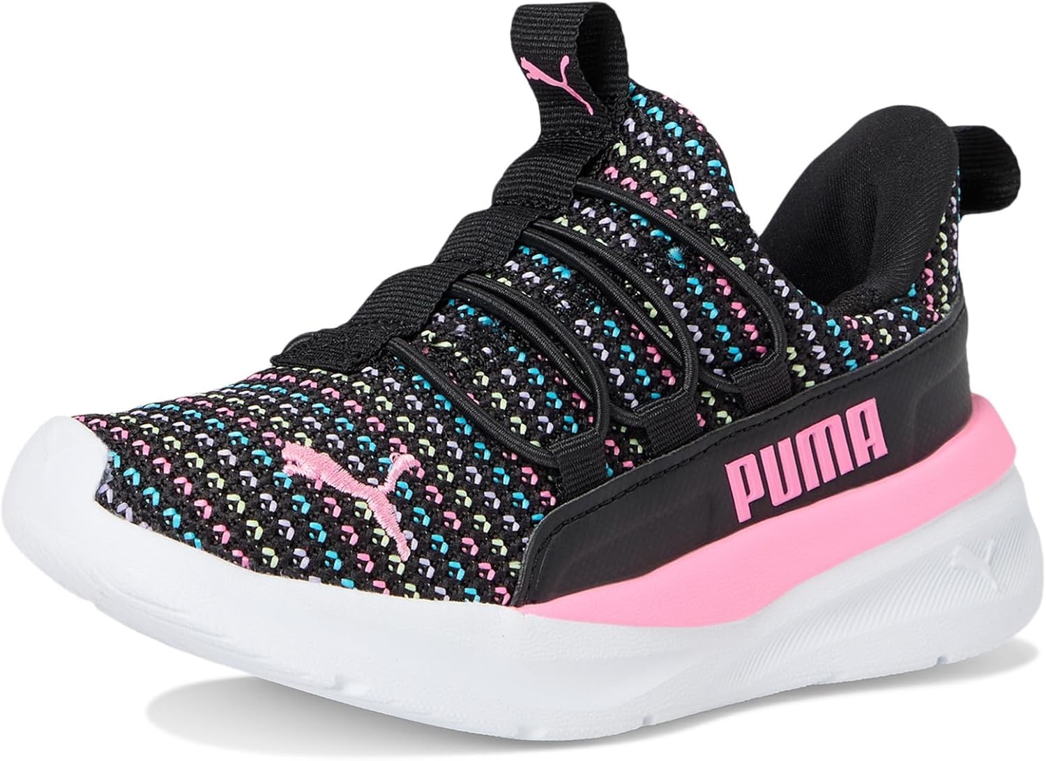 image:imagePuma UnisexChild One4all Slip onBlackfast Pink Ah25