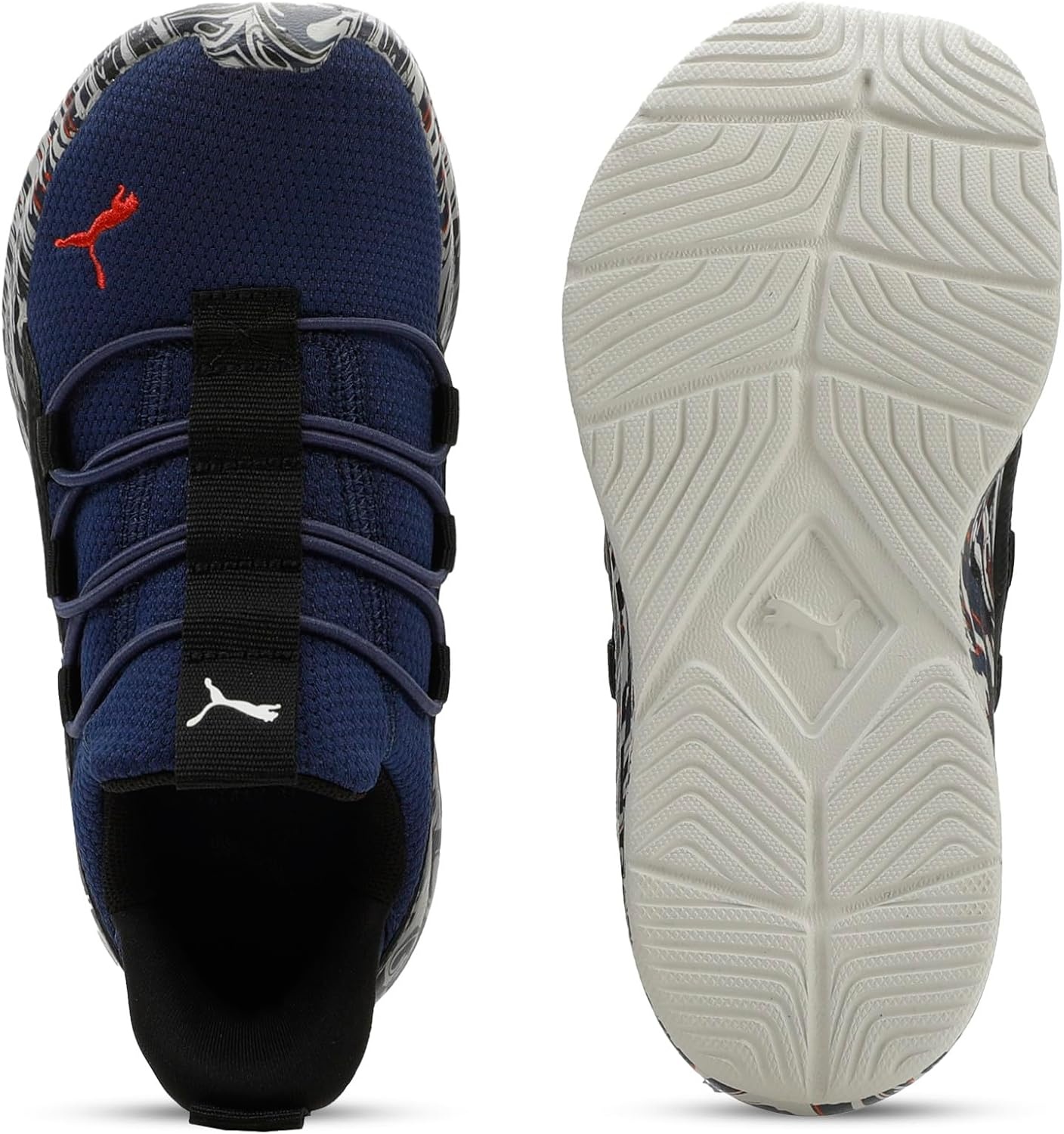 image:imagePuma UnisexChild One4all Slip onBlue Jewelfierce Red