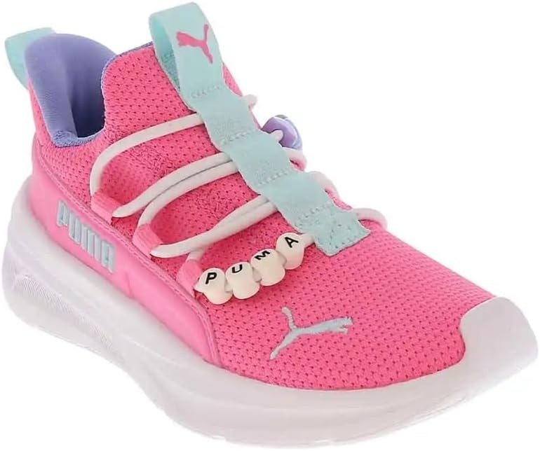 image:imagePuma UnisexChild One4all Slip onFast PinkWhiteLight Aqua
