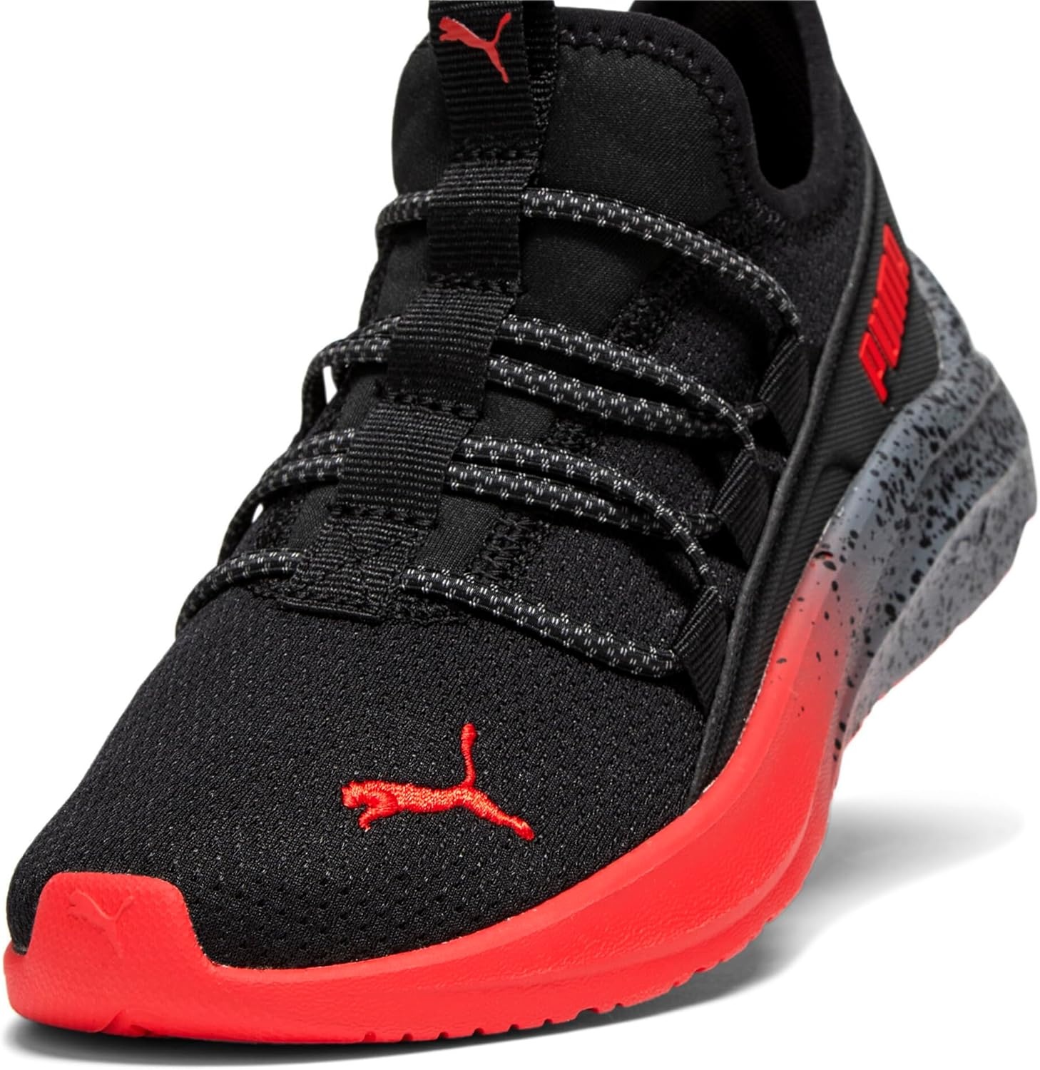 image:imagePuma UnisexChild One4all Slip onPuma Blackfor All Time Red