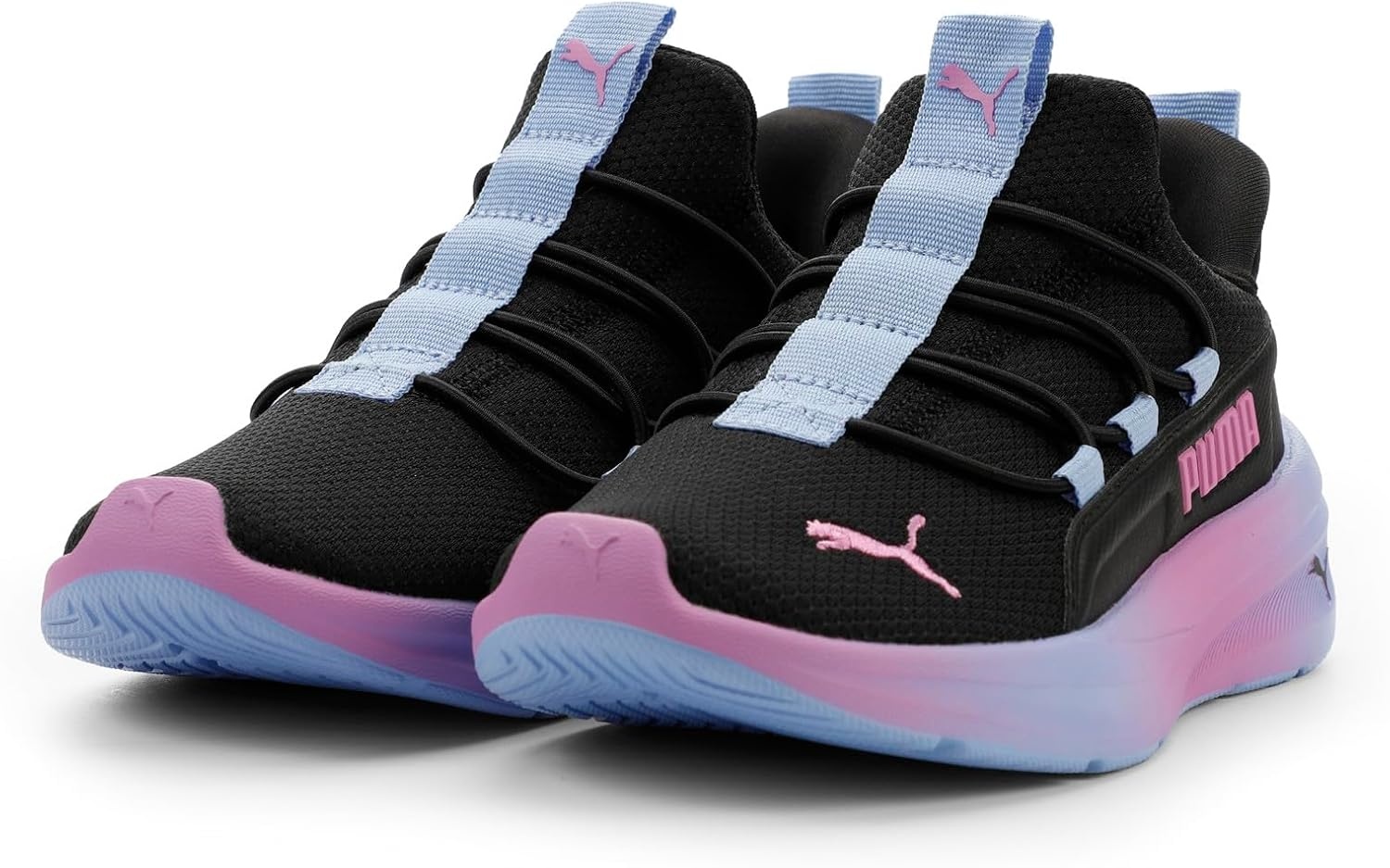 image:imagePuma UnisexChild One4all Slip onPuma Blackintense Lavendermauve Pop