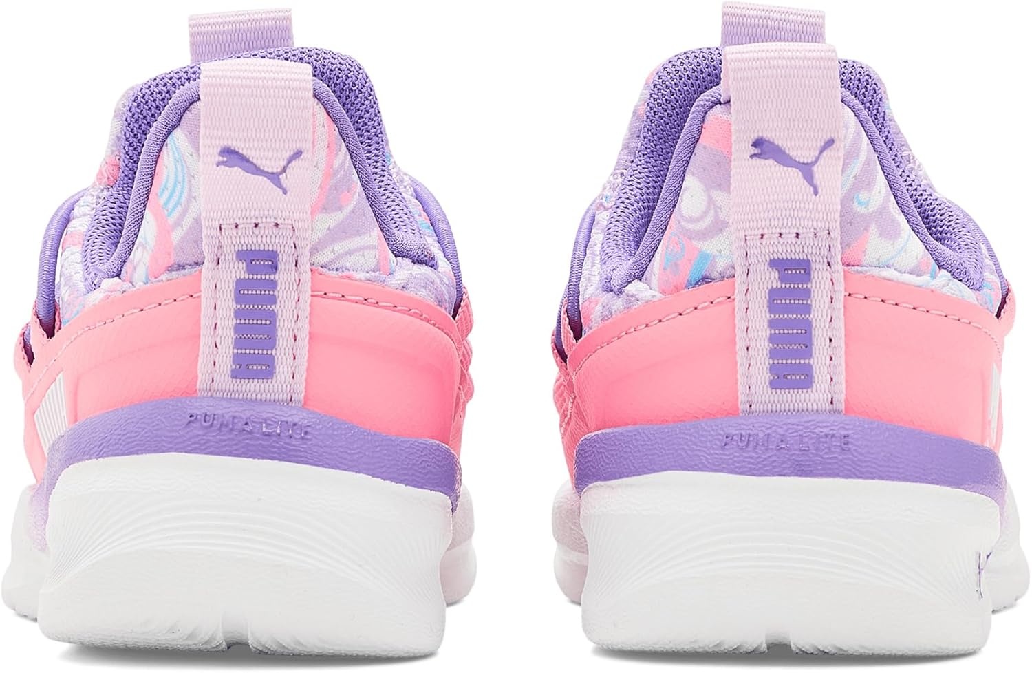 image:imagePuma UnisexChild One4all Slip onWhiteLilac FrostPearl Pink