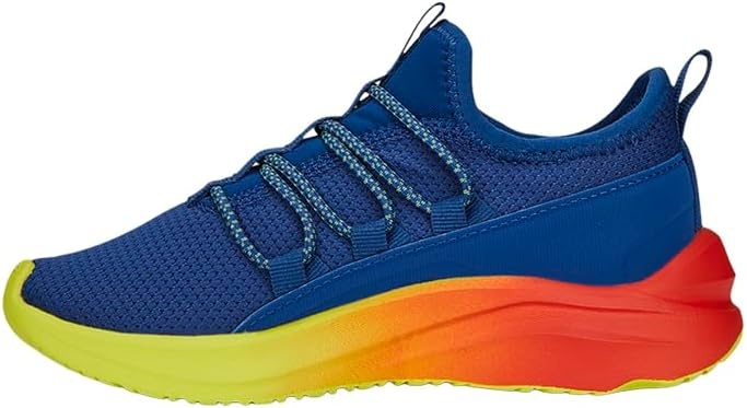 image:imagePuma UnisexChild One4allClyde RoyalPuma RedLime Smash