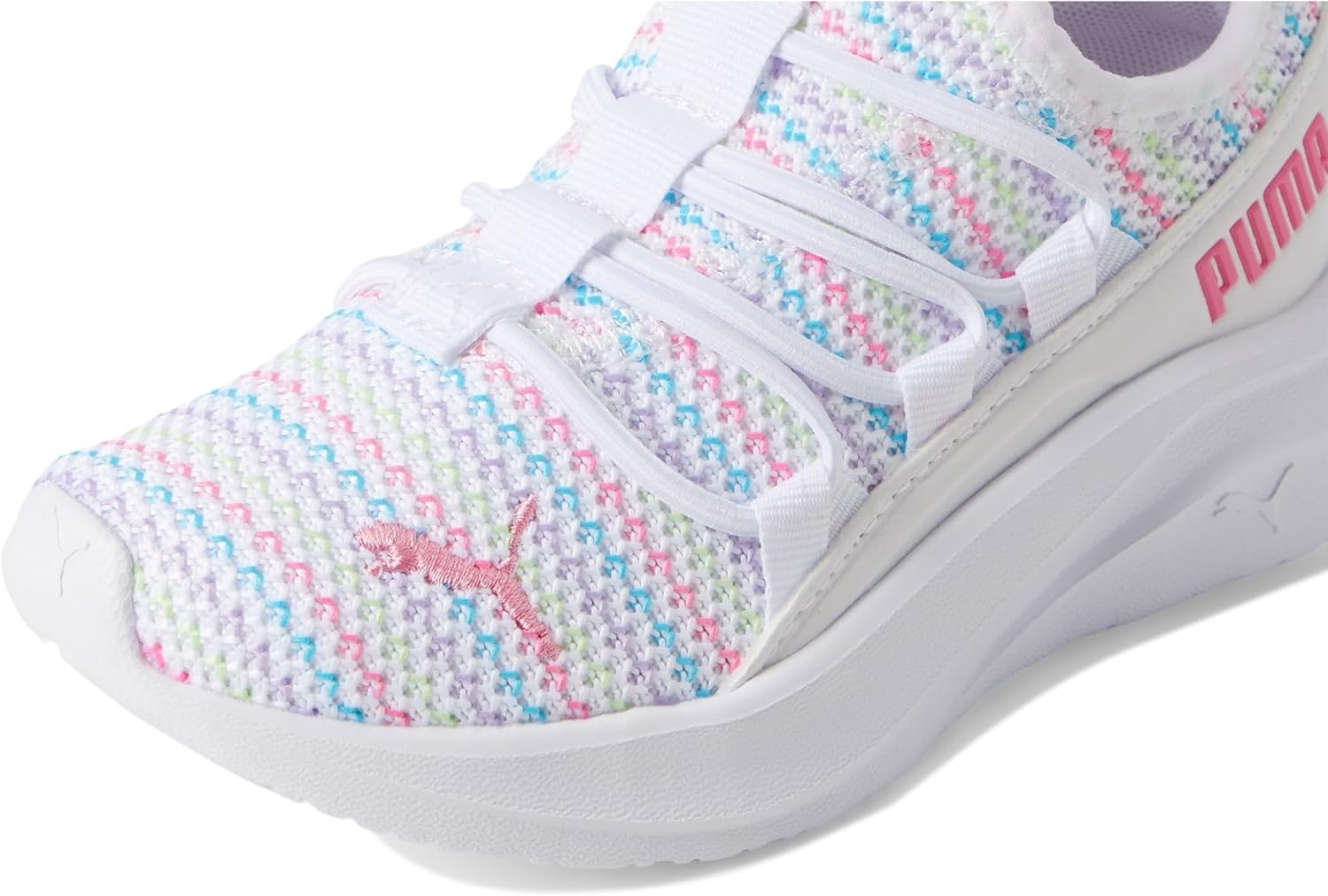 image:imagePuma UnisexChild One4allPuma Whitefast Pink