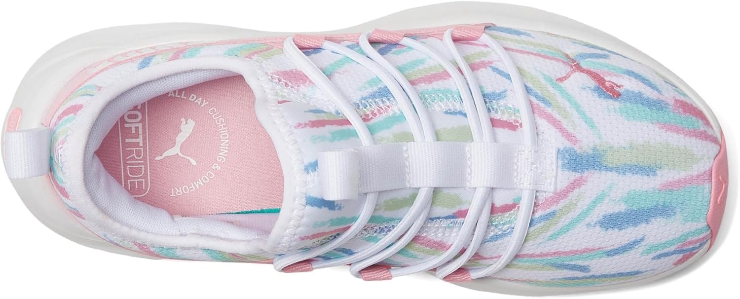 image:imagePuma UnisexChild One4allPuma Whitepink Lilacmint