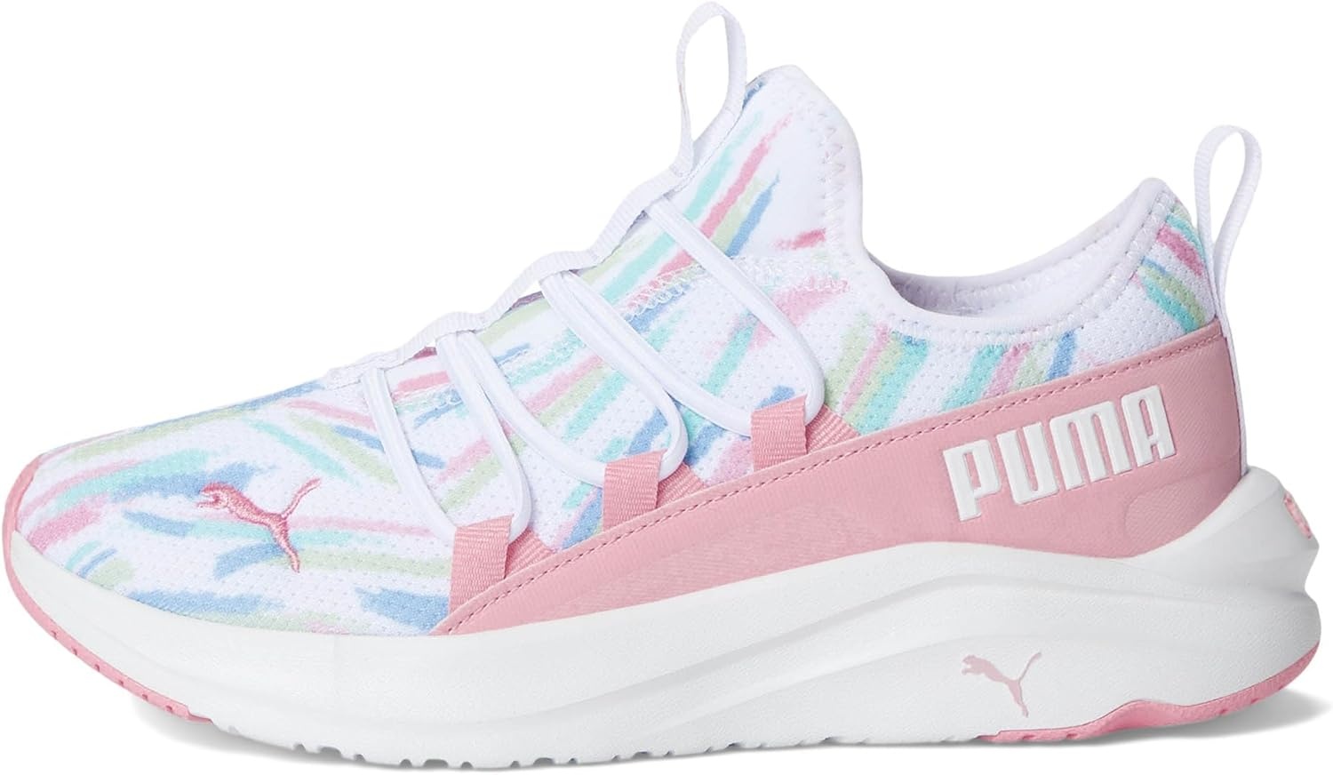 image:imagePuma UnisexChild One4allPuma Whitepink Lilacmint