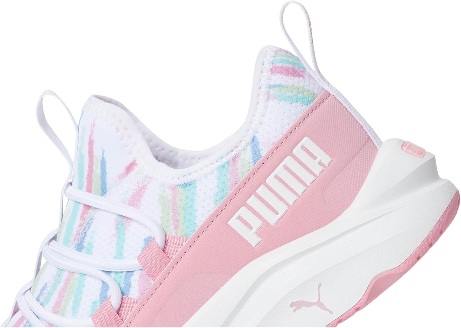 image:imagePuma UnisexChild One4allPuma Whitepink Lilacmint