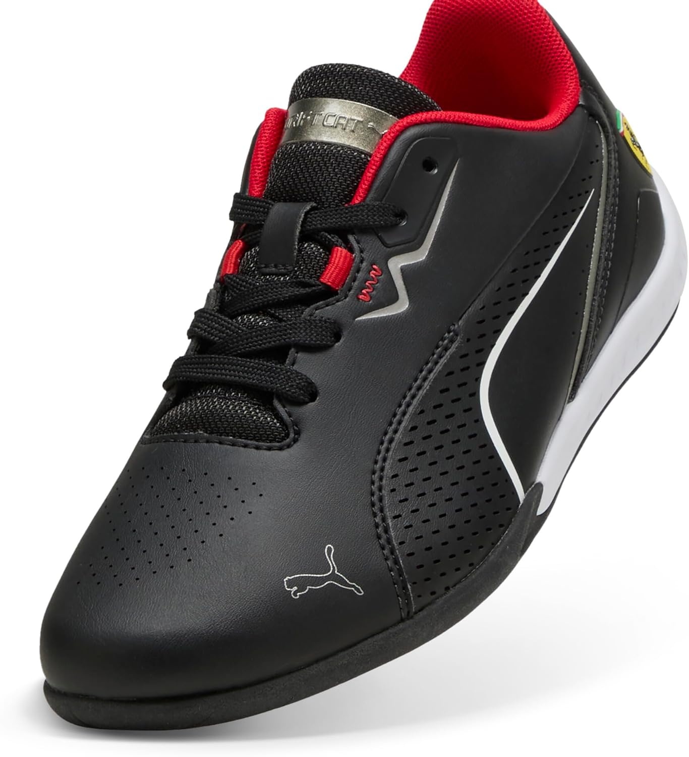 image:imagePuma UnisexChild Scuderia Ferrari Drift CatPuma Blackrosso Corsa