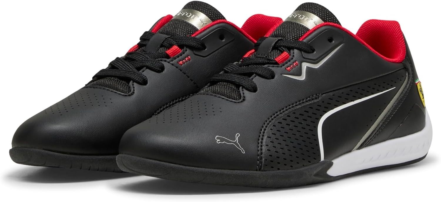 image:imagePuma UnisexChild Scuderia Ferrari Drift CatPuma Blackrosso Corsa