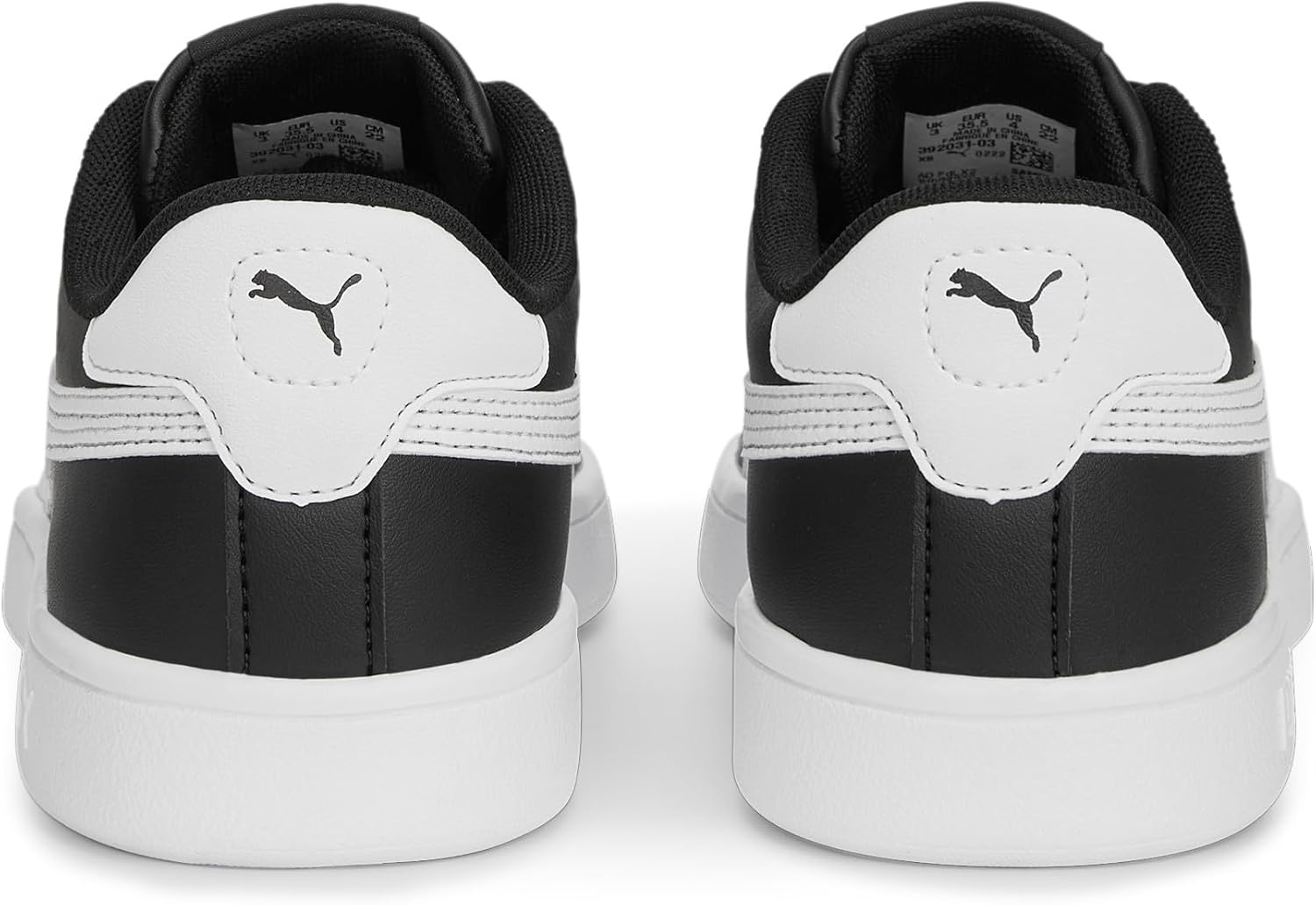 image:imagePuma UnisexChild Smash ShoesBlackWhite