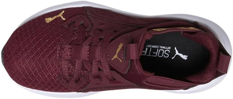 image:imagePuma UnisexChild Softride Enzo ShoesAuberginepuma Team Gold
