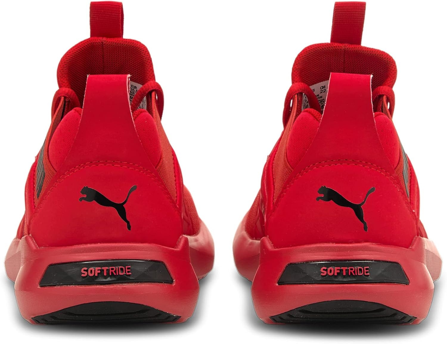 image:imagePuma UnisexChild Softride Enzo ShoesHighrisk RedPuma Black