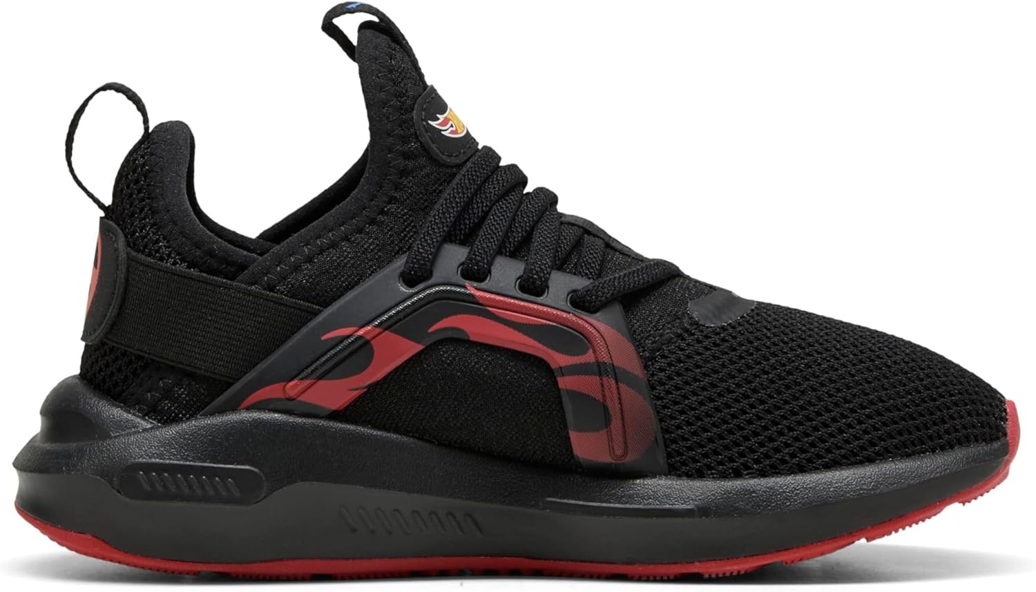 image:imagePuma UnisexChild Softride Enzo ShoesPuma Blackred Fire