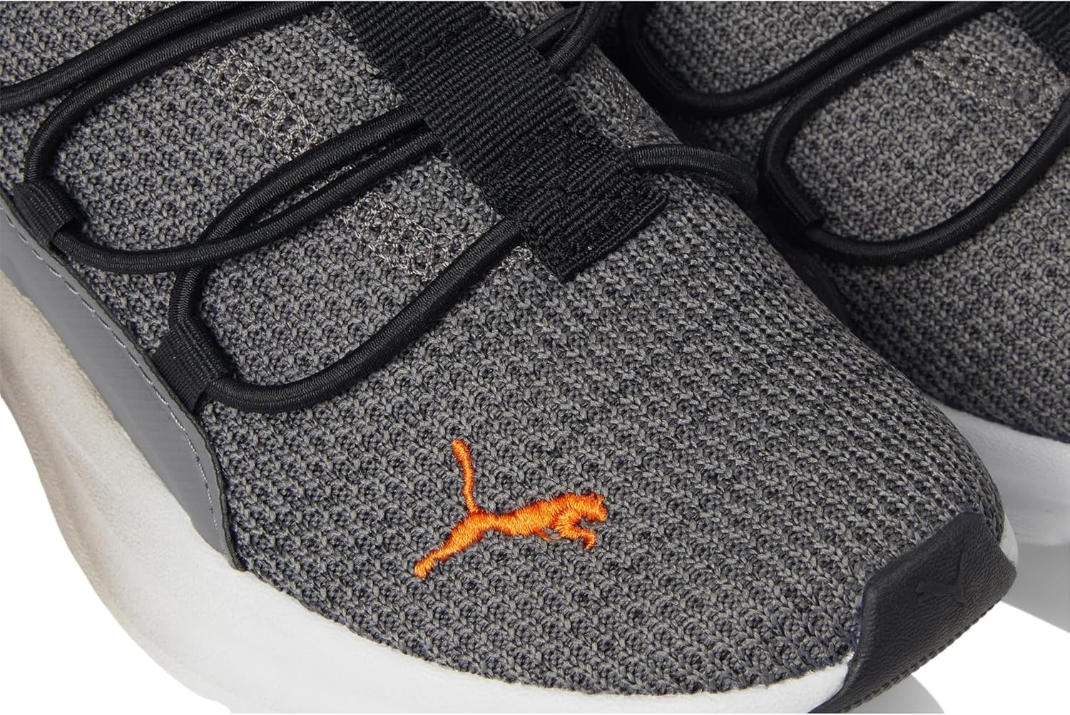 image:imagePuma UnisexChild Softride One4all Slipon Shoes Big KidBlackCool Dark Gray