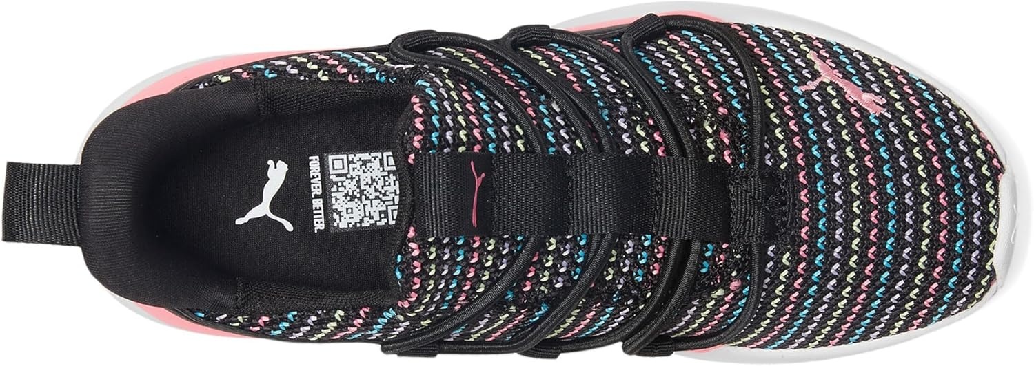 image:imagePuma UnisexChild Softride One4all Slipon Shoes Big KidBlackfast Pink Ah25