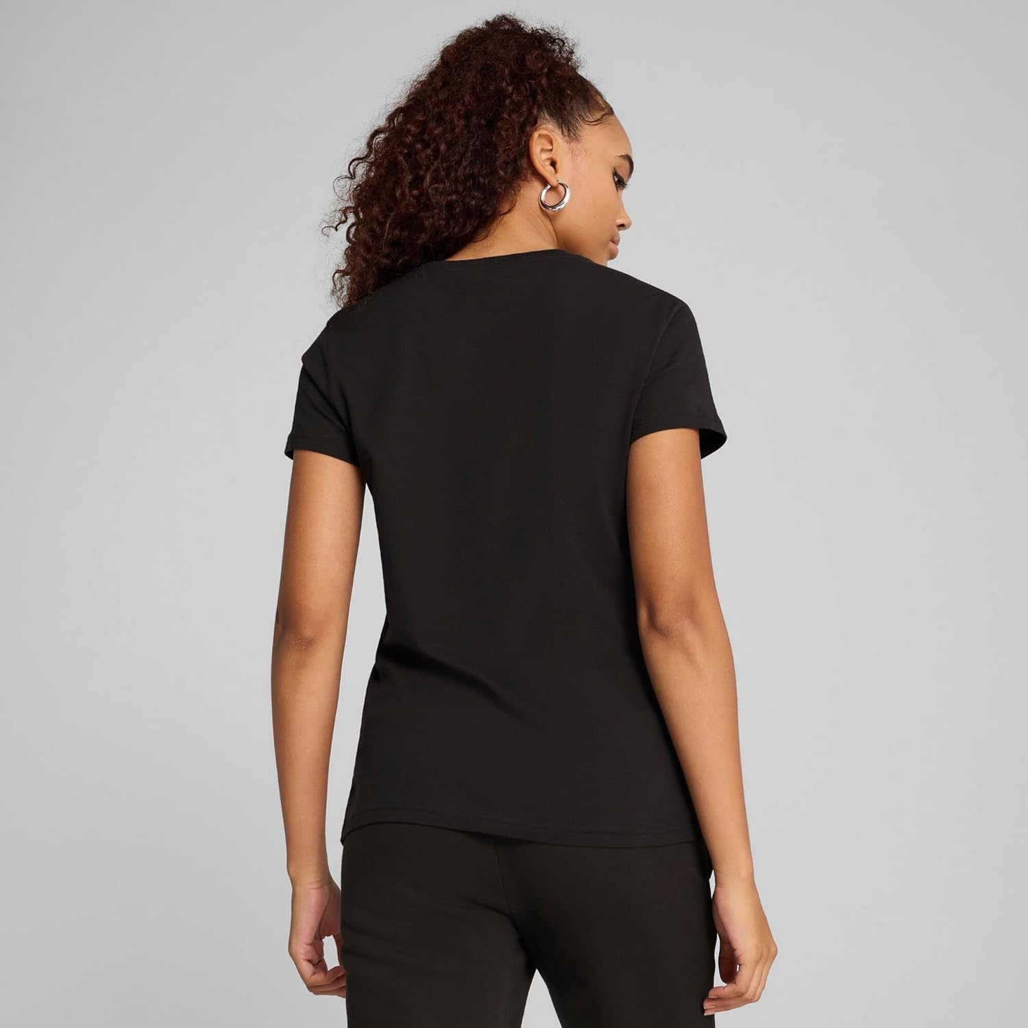 image:imagePuma Womens Essentials All Over Print TeeTShirtBlack Ah25
