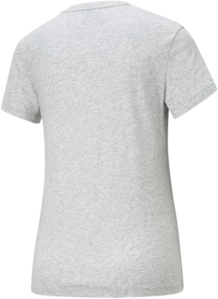 image:imagePuma Womens Essentials All Over Print TeeTShirtLight Gray Heather Ah23