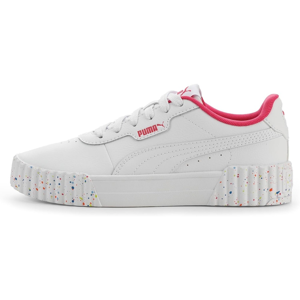 image:imagePUMA Carina Shoes Sneaker WhitePink AH25 6 US Unisex Big Kid