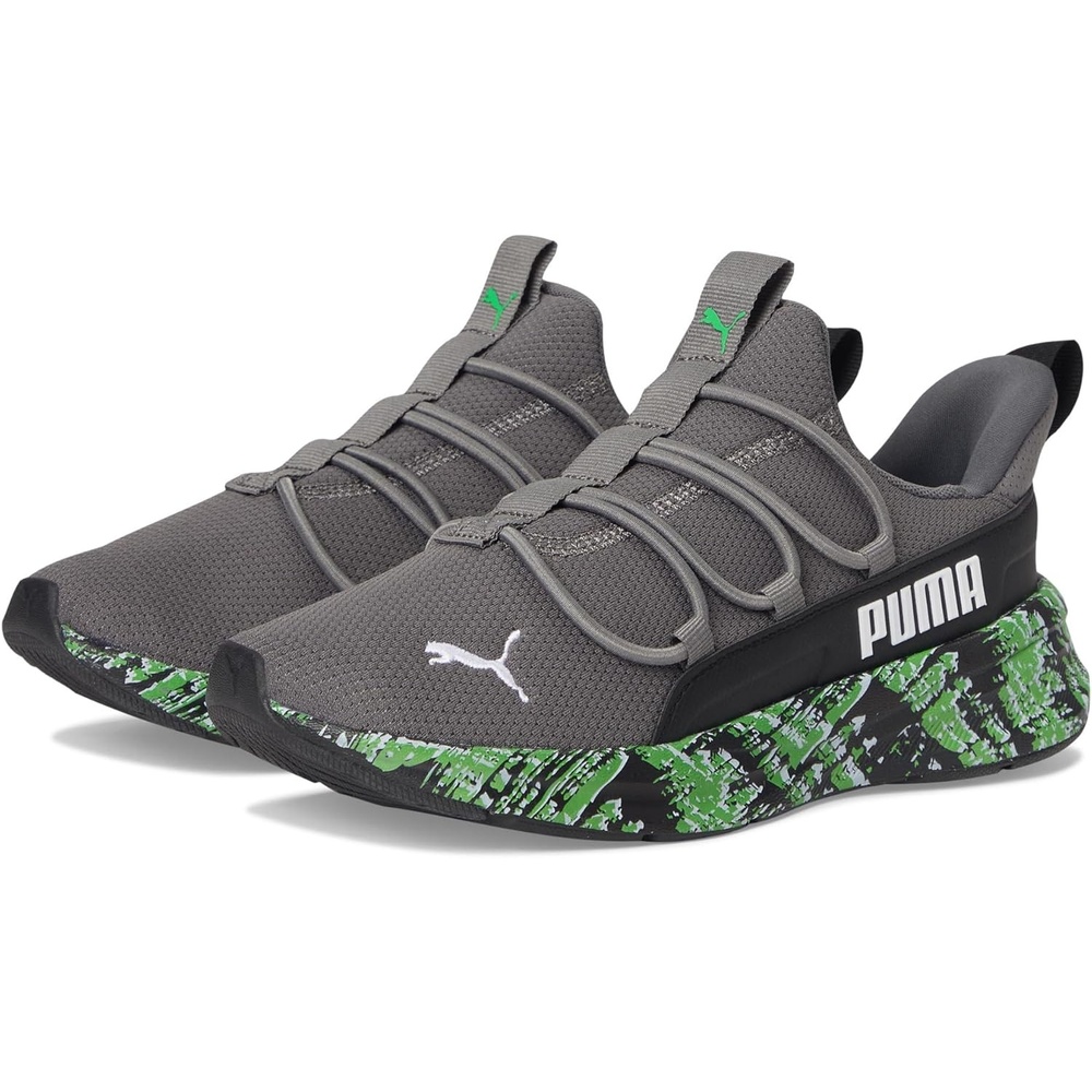 image:imagePUMA Kids Boys One4all 20 Blizzrizz Easy On Sneakers Shoes Casual BlackCool Dark Grayblackandean Toucan Ss25