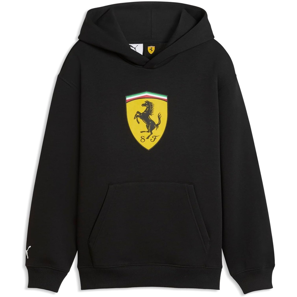 image:imagePUMA Kids Boys Scuderia Ferrari Shield Hoodie Casual Outerwear Casual  BlackBlack