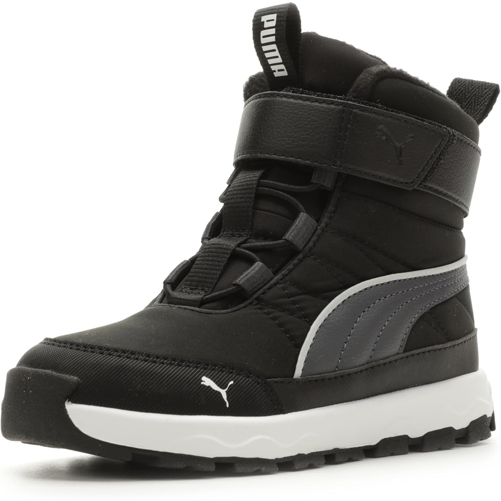 image:imagePUMA Kids Evolve Alternative Closure BootsPuma Blackstrong Graypuma White