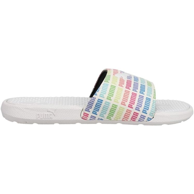 image:imagePUMA Kids Girls Cool Cat Irresistible Slide Casual Sandals CasualWhite