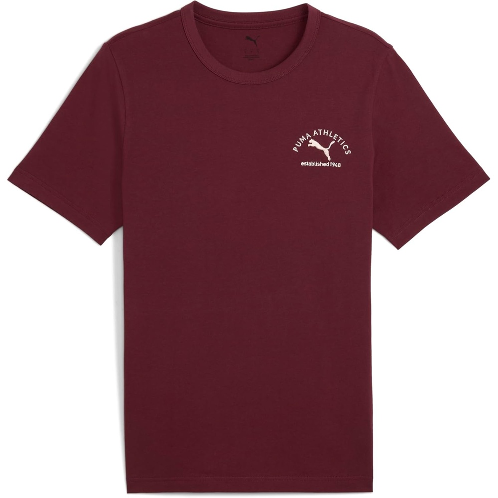 image:imagePUMA Mens Class Graphic TShirtRuby Shimmer Ah25