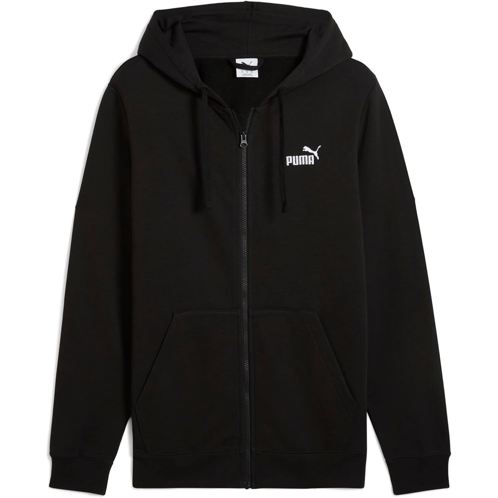 image:imagePUMA Mens Essentials No 1 Logo Hoodie Athletic Outerwear CasualPuma Black