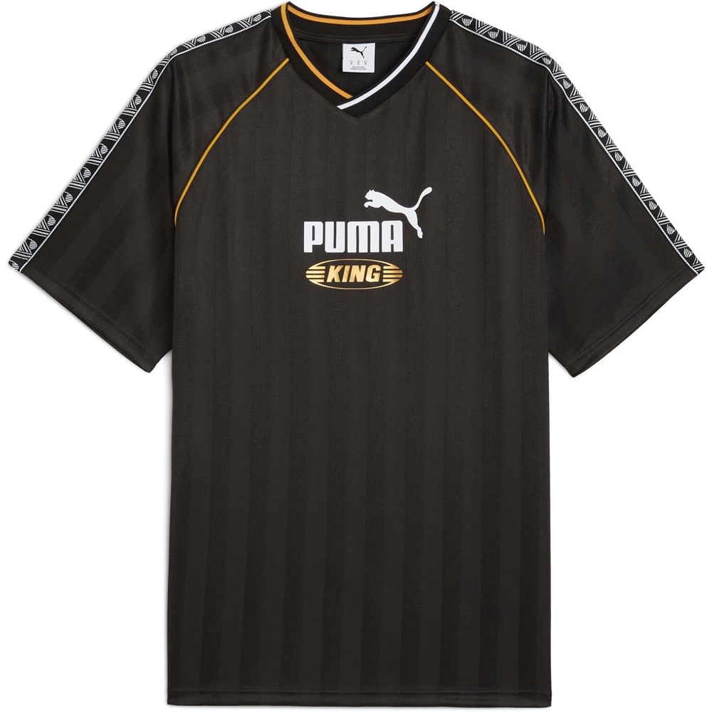 image:imagePUMA Mens King Relaxed V Neck Short Sleeve Replica Jersey CasualBlack