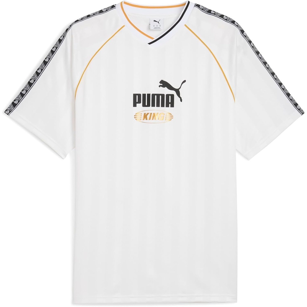 image:imagePUMA Mens King Relaxed V Neck Short Sleeve Replica Jersey CasualWhite Ah25