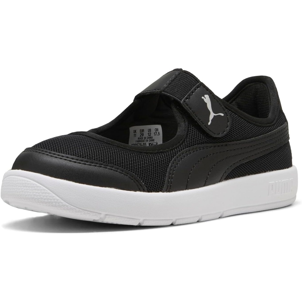 image:imagePuma Kids Courtflex Hook and Loop ShoesBlackblack Ah25
