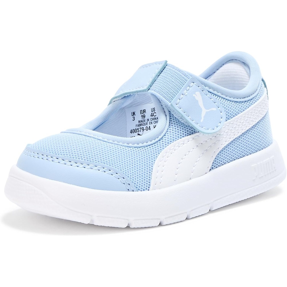 image:imagePuma Kids Courtflex Hook and Loop ShoesHaute Tropicwhite Ah25