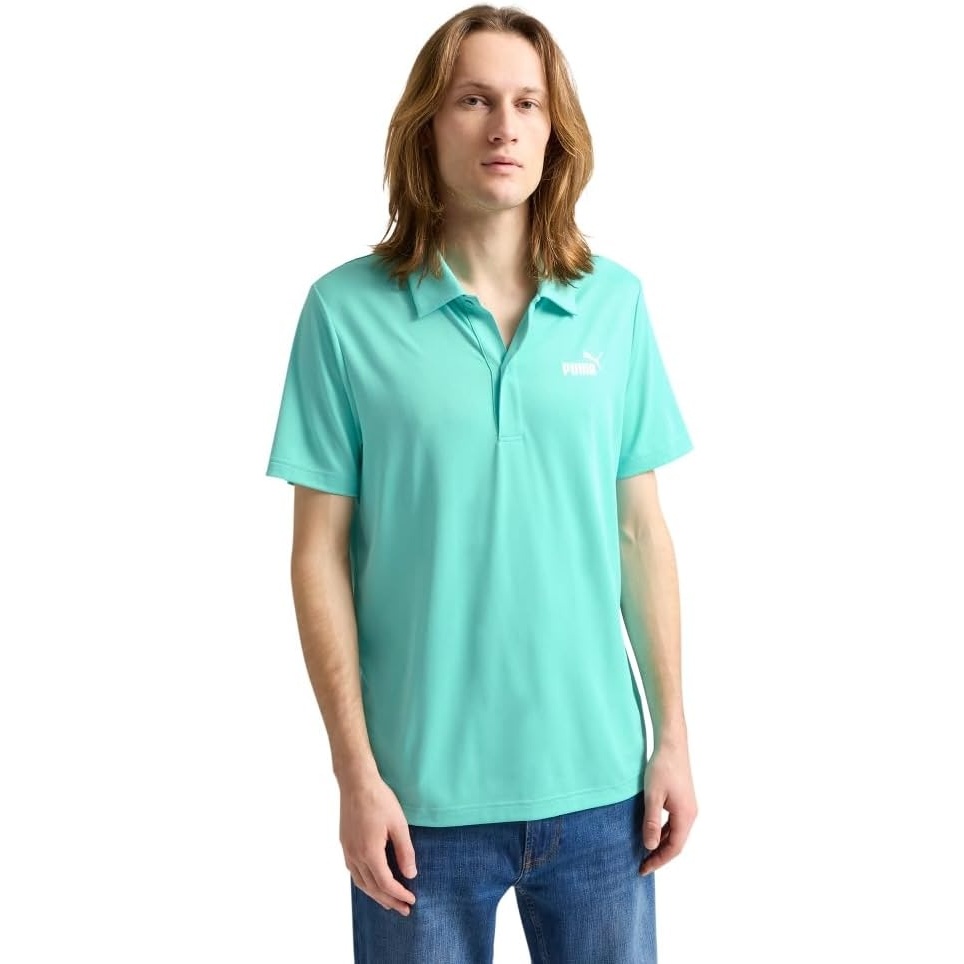 image:imagePuma Mens Essentials All in Polo Available in Big amp TallAquatic Ss25