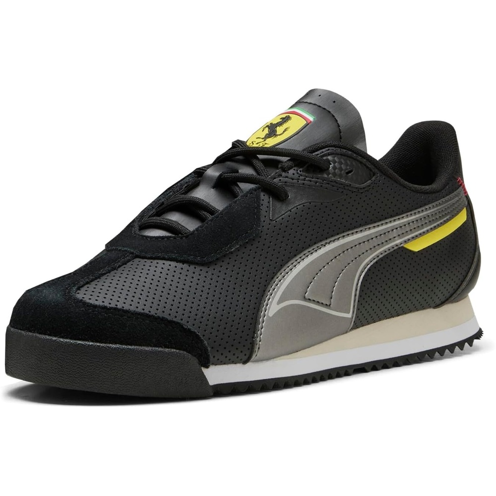 image:imagePuma Mens Scuderia Ferrari Roma ShoesBlackaged Silver Ah25