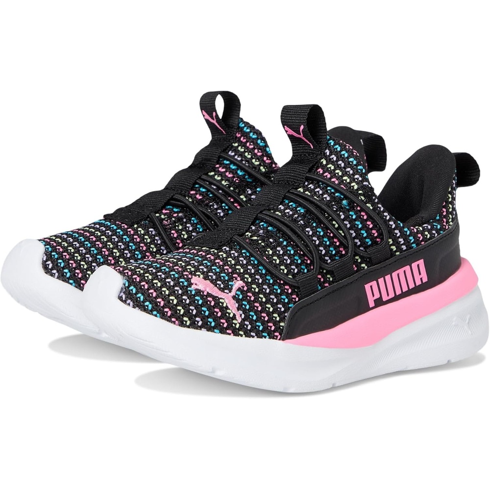 image:imagePuma UnisexChild One4all Slip onBlackfast Pink Ah25