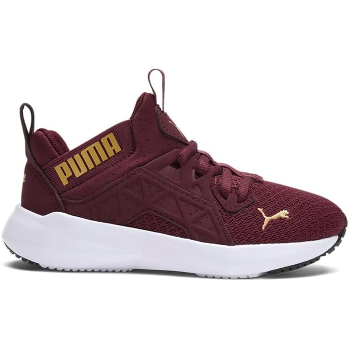 image:imagePuma UnisexChild Softride Enzo ShoesAuberginepuma Team Gold