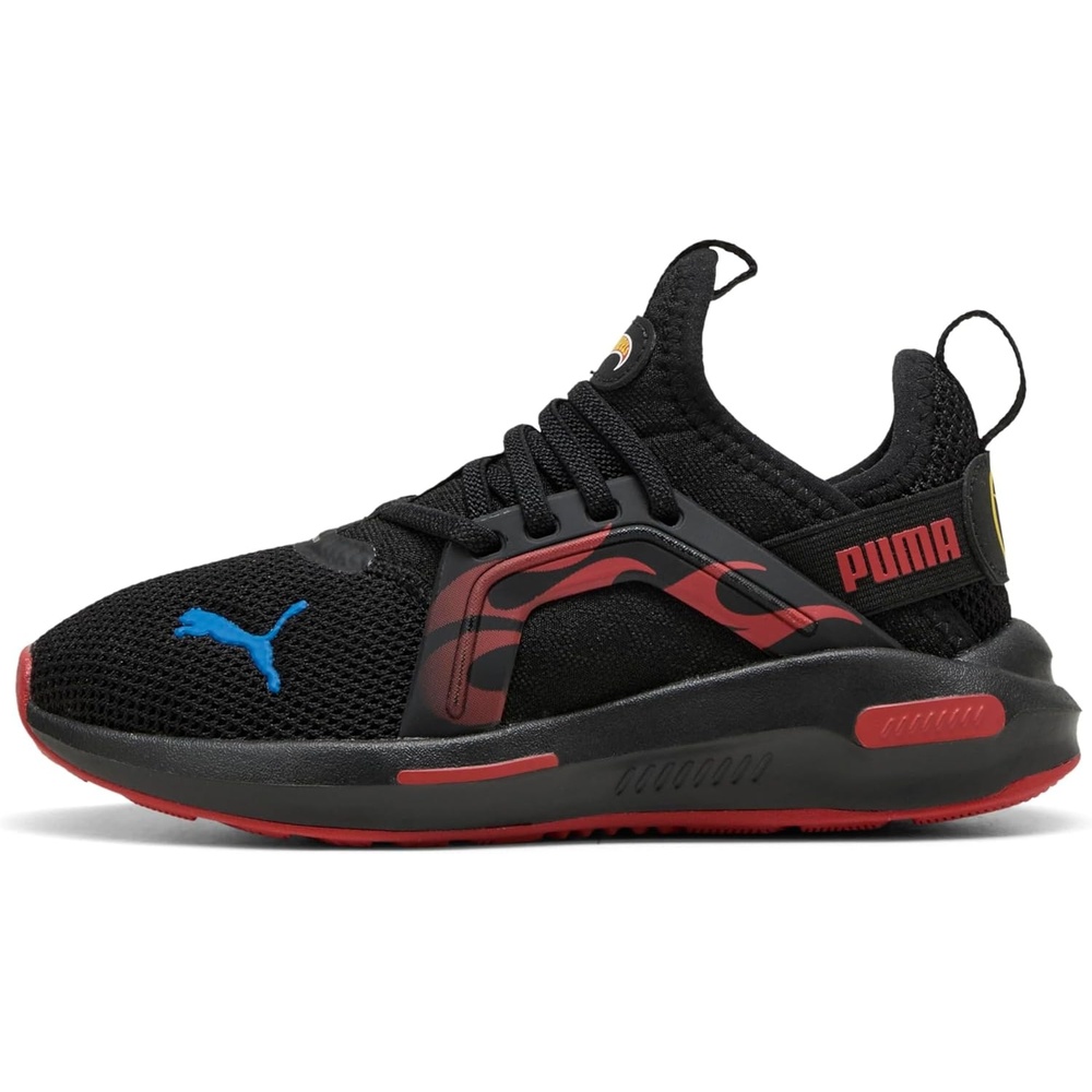 image:imagePuma UnisexChild Softride Enzo ShoesPuma Blackred Fire