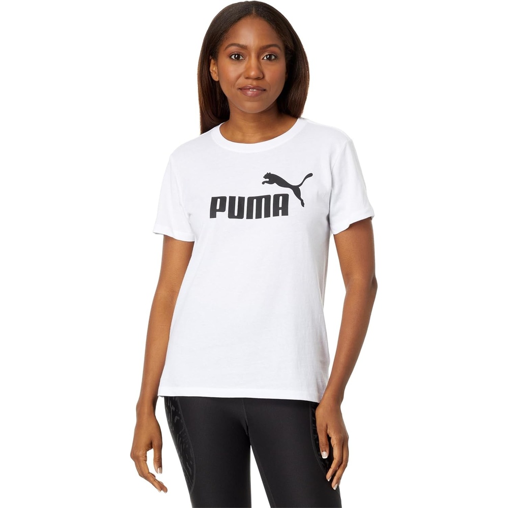 image:imagePuma Womens Essentials All Over Print TeeTShirtPuma White