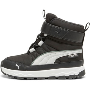 PUMA Kids’ Evolve Alternative Closure Boots(Black)