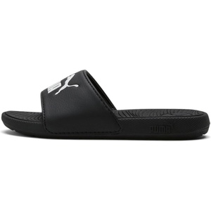 PUMA Kids Girls Cool Cat Irresistible Slide Casual Sandals Casual(Black/White)