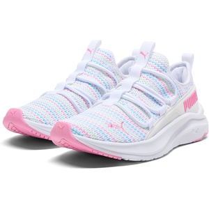 PUMA Kids Girls One4all Slip On Sneakers Shoes Casual – Pink(Pink)