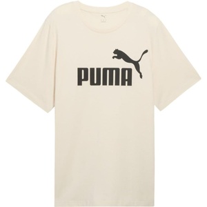 PUMA Mens Essentials Logo Crew Neck Short Sleeve Casual Tops Casual(Alpine Snow Ss25)
