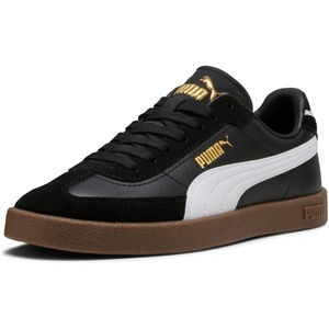 Puma Kids’ Club II Era Shoes(Black-white Ah25)