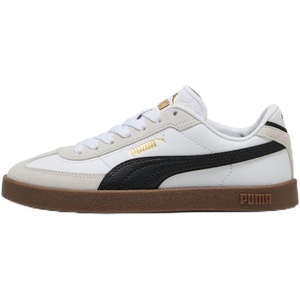 Puma Kids’ Club II Era Shoes(White-black Ah25)
